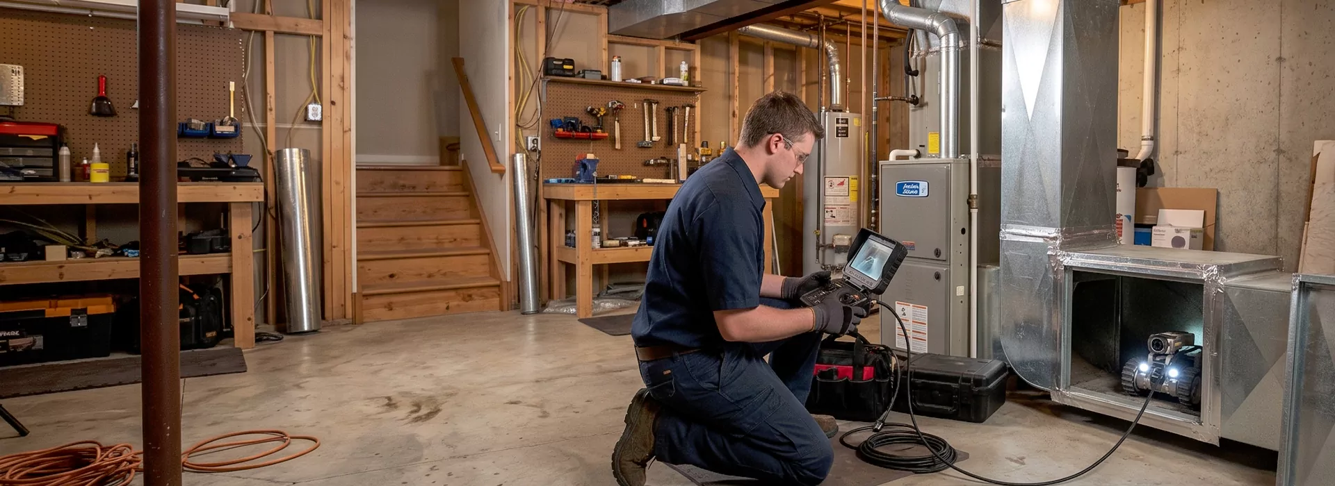 Robotic Duct Inspection Lubbock, Texas