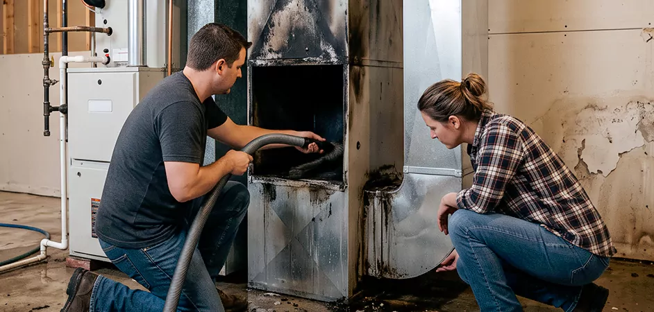 Fire and Flood Duct Restoration in Lubbock, TX