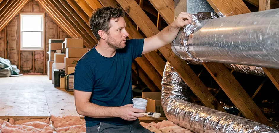 Duct Board Leak Repair in Lubbock