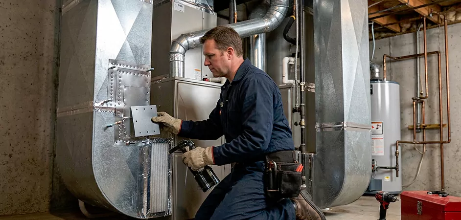Supply and Return Plenum Repair in Lubbock