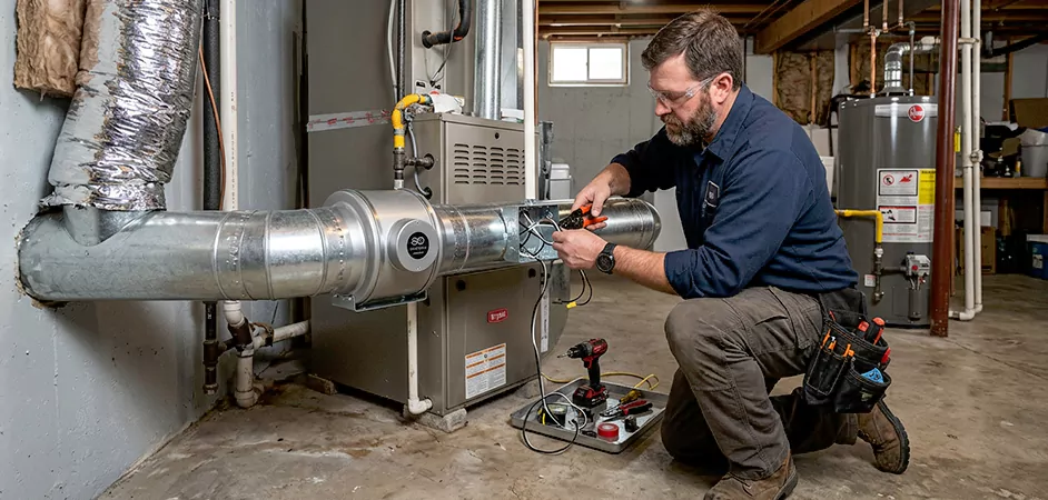 Booster Fan Installation in Lubbock