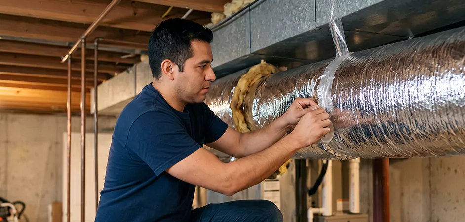 Duct Insulation Upgrade in Lubbock