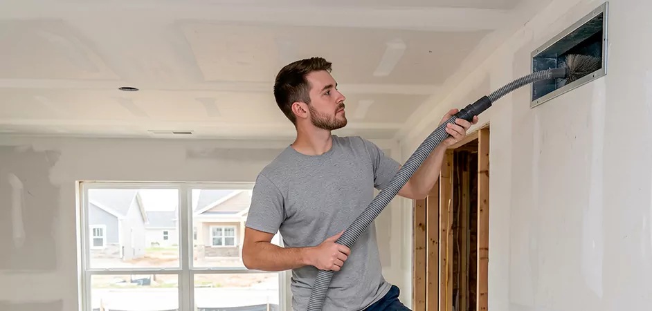 Multifamily New Construction Duct Cleaning in Lubbock
